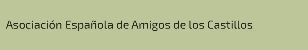 Asociación Española de Amigos de los Castillos 